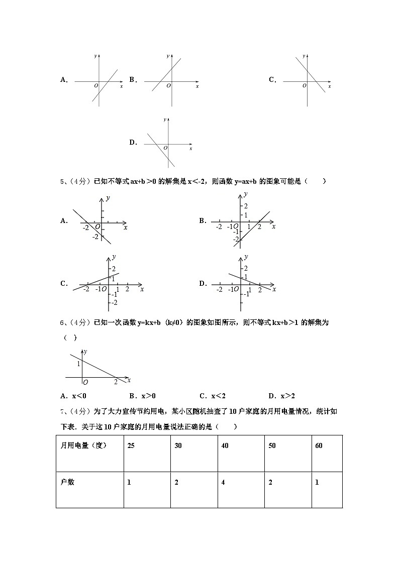 浙江省杭州市启正中学2024-2025学年数学九年级第一学期开学统考试题【含答案】第2页