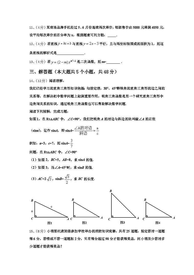 重庆市江津区支坪中学2024年数学九上开学质量检测模拟试题【含答案】第3页