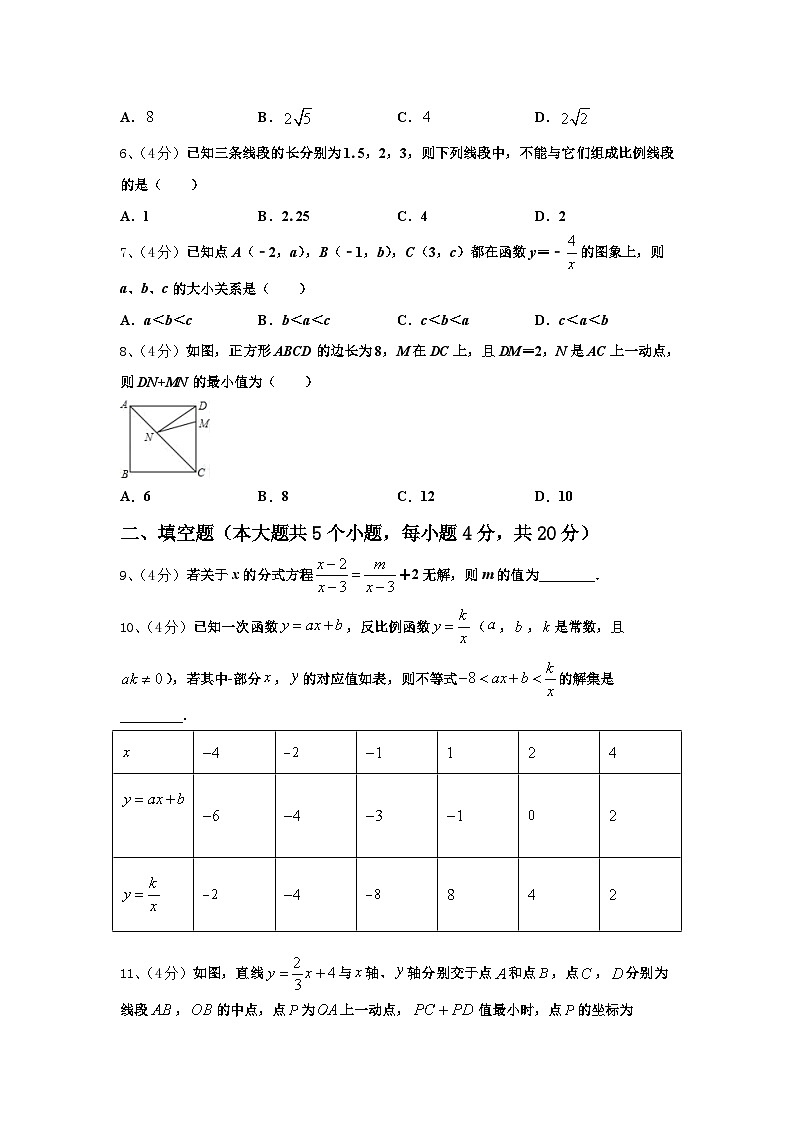 重庆市綦江中学2024-2025学年数学九年级第一学期开学综合测试模拟试题【含答案】02