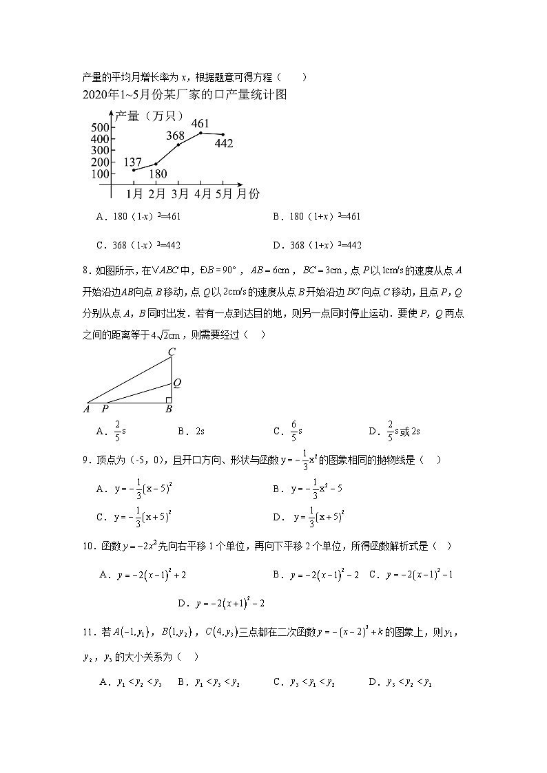 天津市实验中学2024-2025学年九年级上学期第一次月考数学试卷第2页