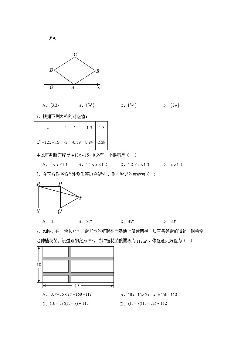 山西省太原市小店区山西大学附属中学校2024-2025学年九年级上学期10月月考数学试题第2页