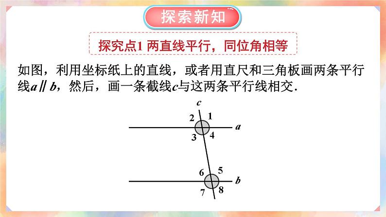 最新人教版七下数学 5.3.1 平行线的性质 第1课时 平行线的性质（课件）第3页