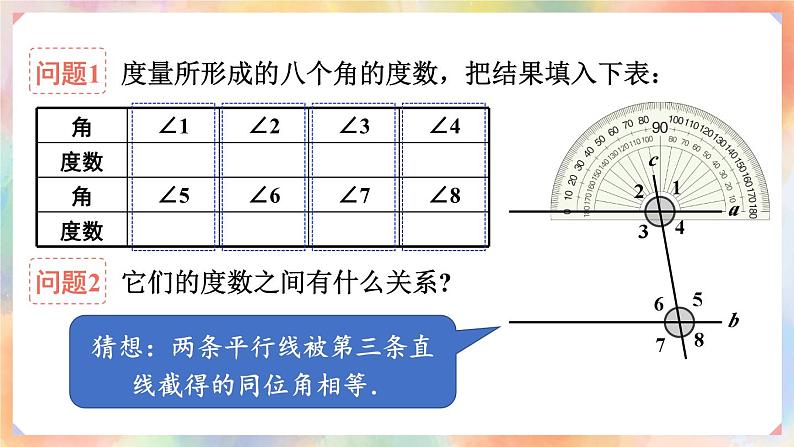 最新人教版七下数学 5.3.1 平行线的性质 第1课时 平行线的性质（课件）第4页