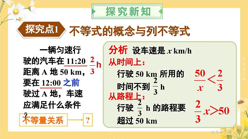 最新人教版七下数学 9.1.1 不等式及其解集（课件）第6页