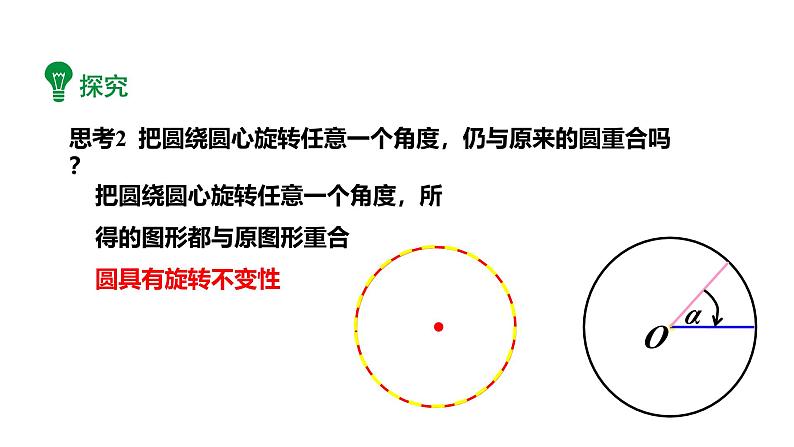 最新人教版新课标九上数学24.1.3弧、弦、圆心角课件第6页