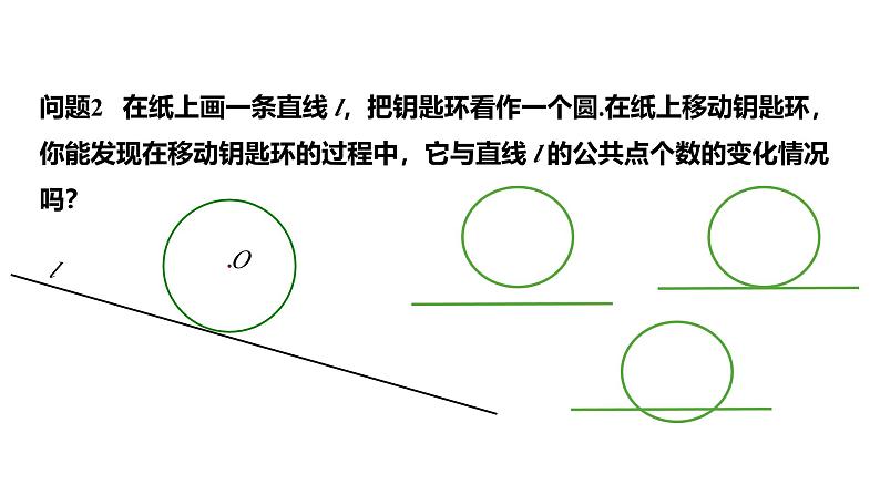 最新人教版新课标九上数学24.2.2第1课时直线和圆的位置关系课件第7页