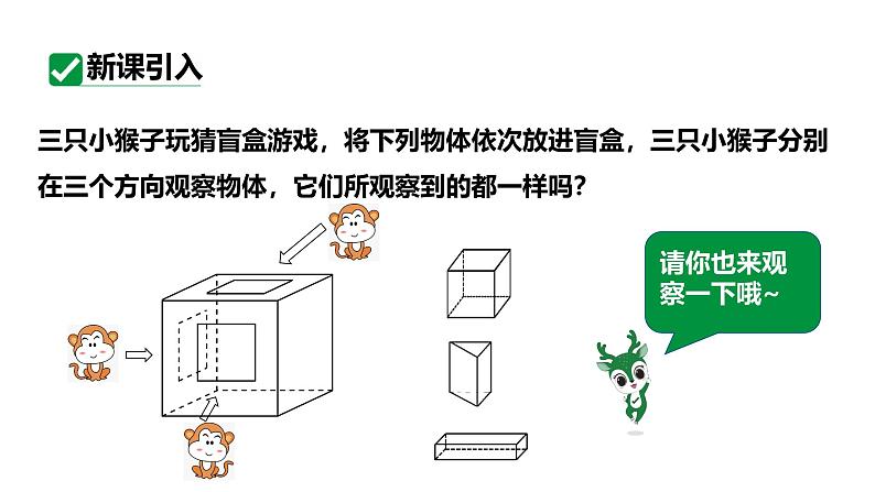 最新人教版九下数学新课标教学课件29.2.1画三视图（课件）第4页