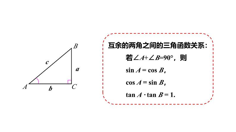 最新人教版九下数学新课标教学课件28.1.3三角函数值及相关计算（课件）05