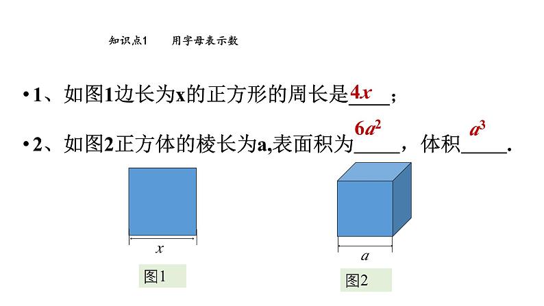 3.1 字母表示数-2023-2024学年苏科版数学七年级上册课件第4页