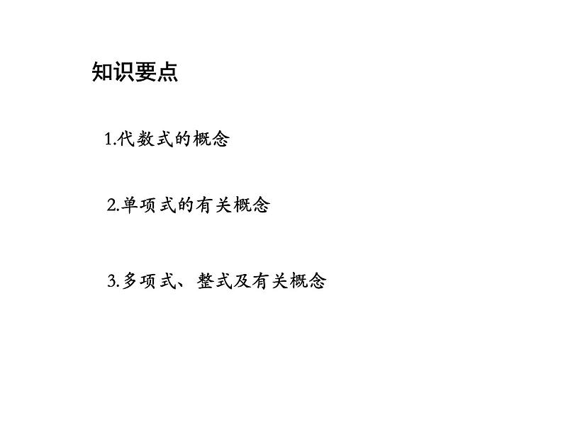 3.2.1 代数式 苏科版七年级数学上册教学课件第2页