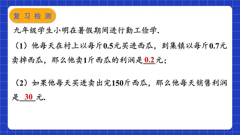 苏科版数学九上1.4《用一元二次方程解决问题》(第2课时 市场营销问题)（课件）04