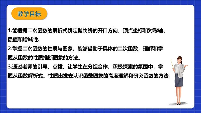 浙教版数学九上1.3《 二次函数的性质》课件第3页