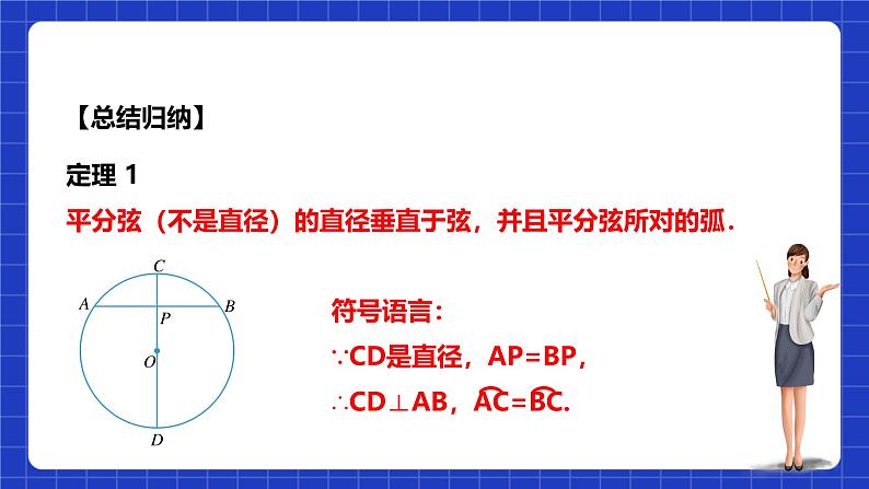 浙教版数学九上3.3.2《 垂径定理的逆定理》课件第6页