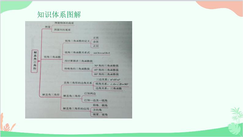 第24章 解直角三角形 复习课 华师大版数学九年级上册课件02