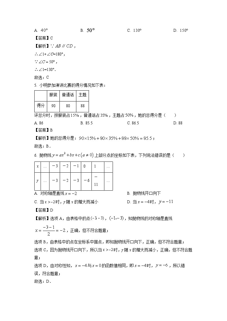江苏省盐城市2024年中考模拟预测题数学试卷第2页