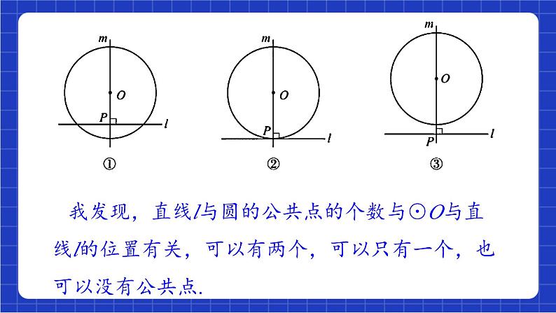 青岛版数学九上3.4 《 直线与圆的位置关系》 课件第4页