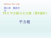 11.1 平方根与立方根（第1课时 平方根）【课件】