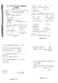 河北省邯郸市大名县2024-2025学年八年级上学期11月期中数学试题