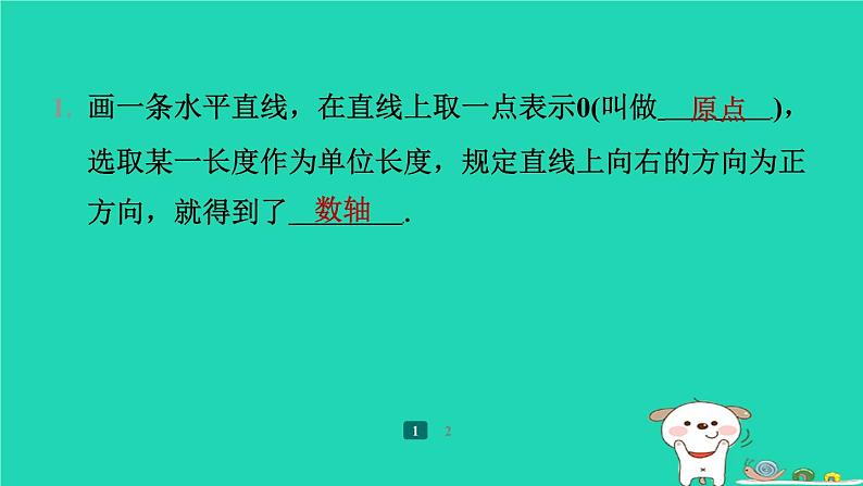 陕西省2024八年级数学上册第3章位置与坐标2平面直角坐标系第1课时平面直角坐标系的有关概念预学课件新版北师大版第3页