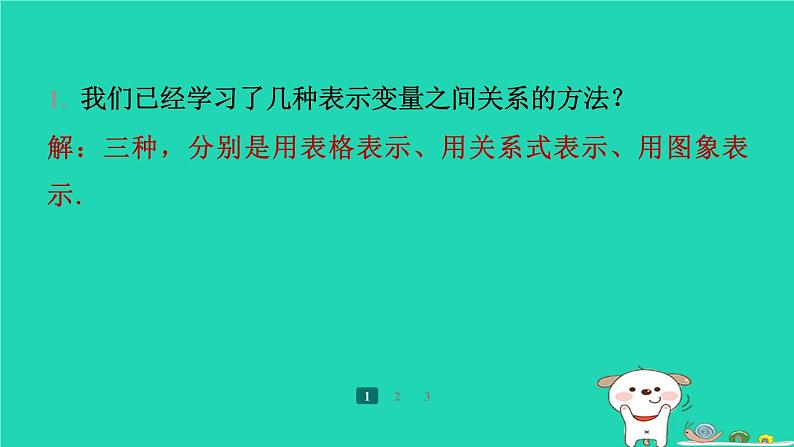 陕西省2024八年级数学上册第4章一次函数3一次函数的图象第1课时正比例函数的图象与性质预学课件新版北师大版第3页