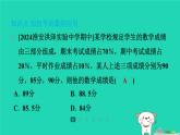陕西省2024八年级数学上册第6章数据的分析1平均数第2课时加权平均数的应用课件新版北师大版