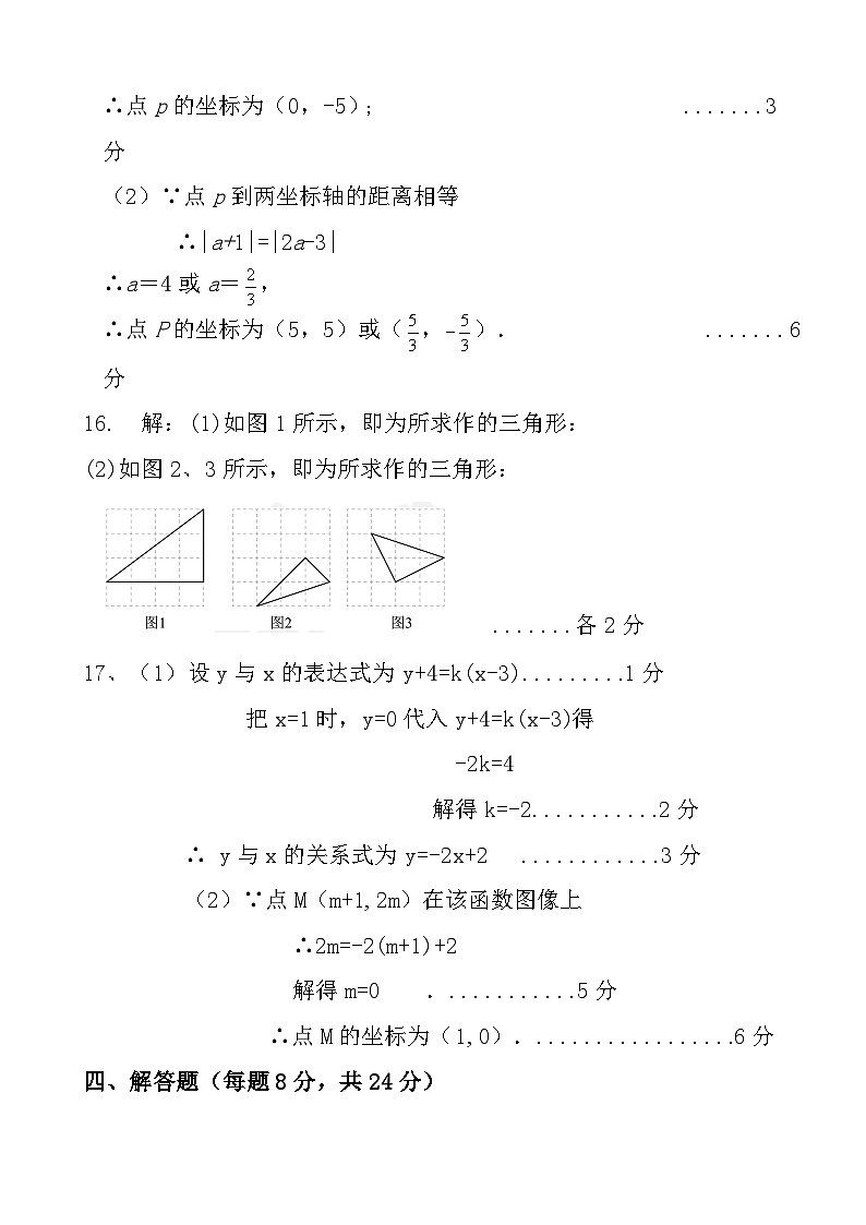 江西省吉安市十校联盟2024-2025学年上学期期中考试八年级数学试题02