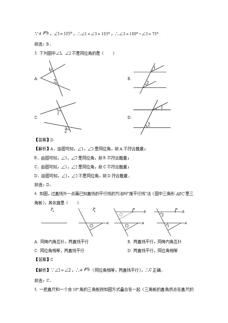 山东省滨州市滨州经济技术开发区2023-2024学年七年级上学期期中数学试卷（解析版）第2页