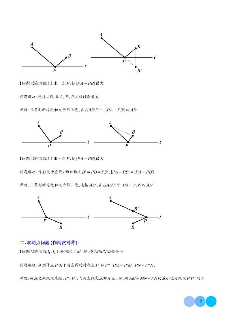 将军饮马等8类常见最值问题（解析版）第2页