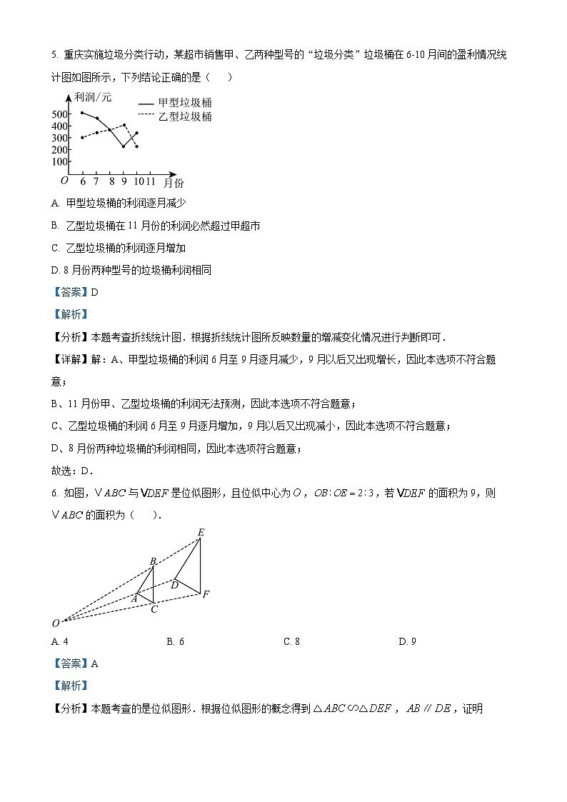 九年级上学期第二次月考数学试题 (18)第3页