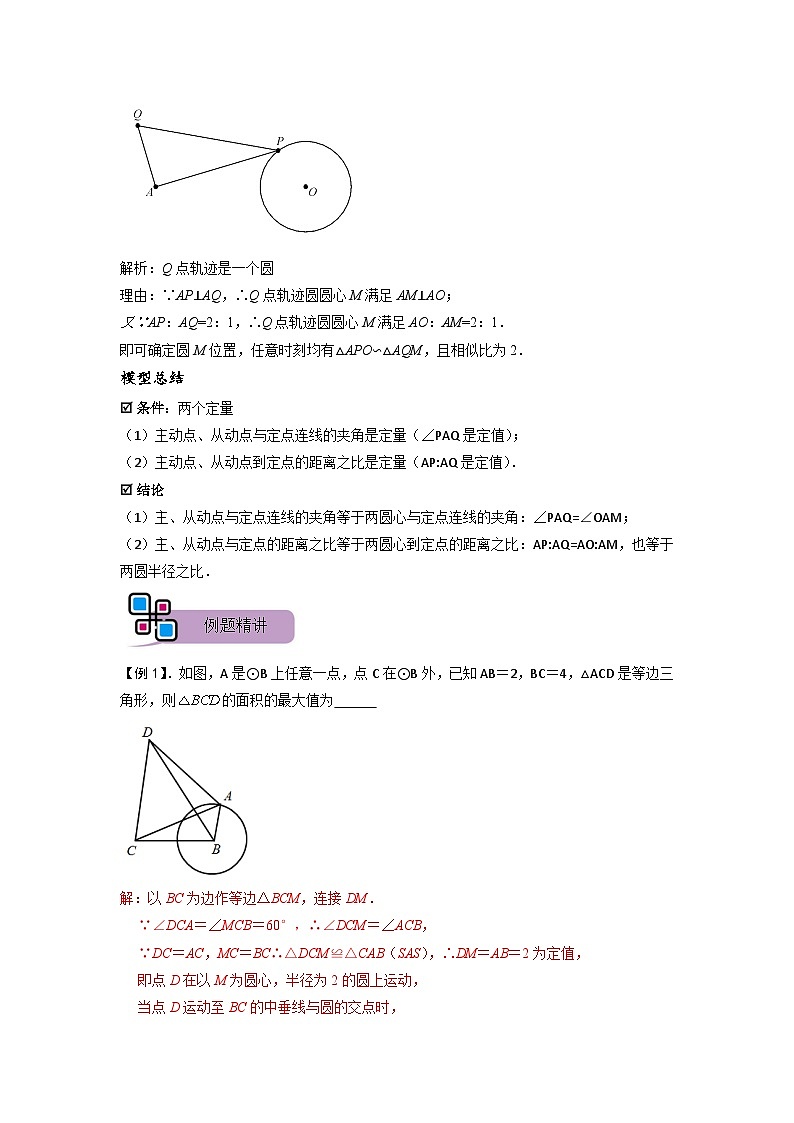 模型22 瓜豆原理之曲线型（解析版）第2页