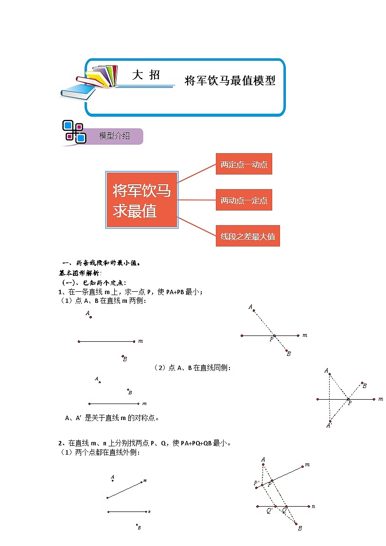模型07 将军饮马模型（解析版）第1页