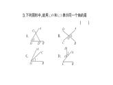 初中数学新人教版七年级上册6.3.1 角的概念作业课件（2024秋）