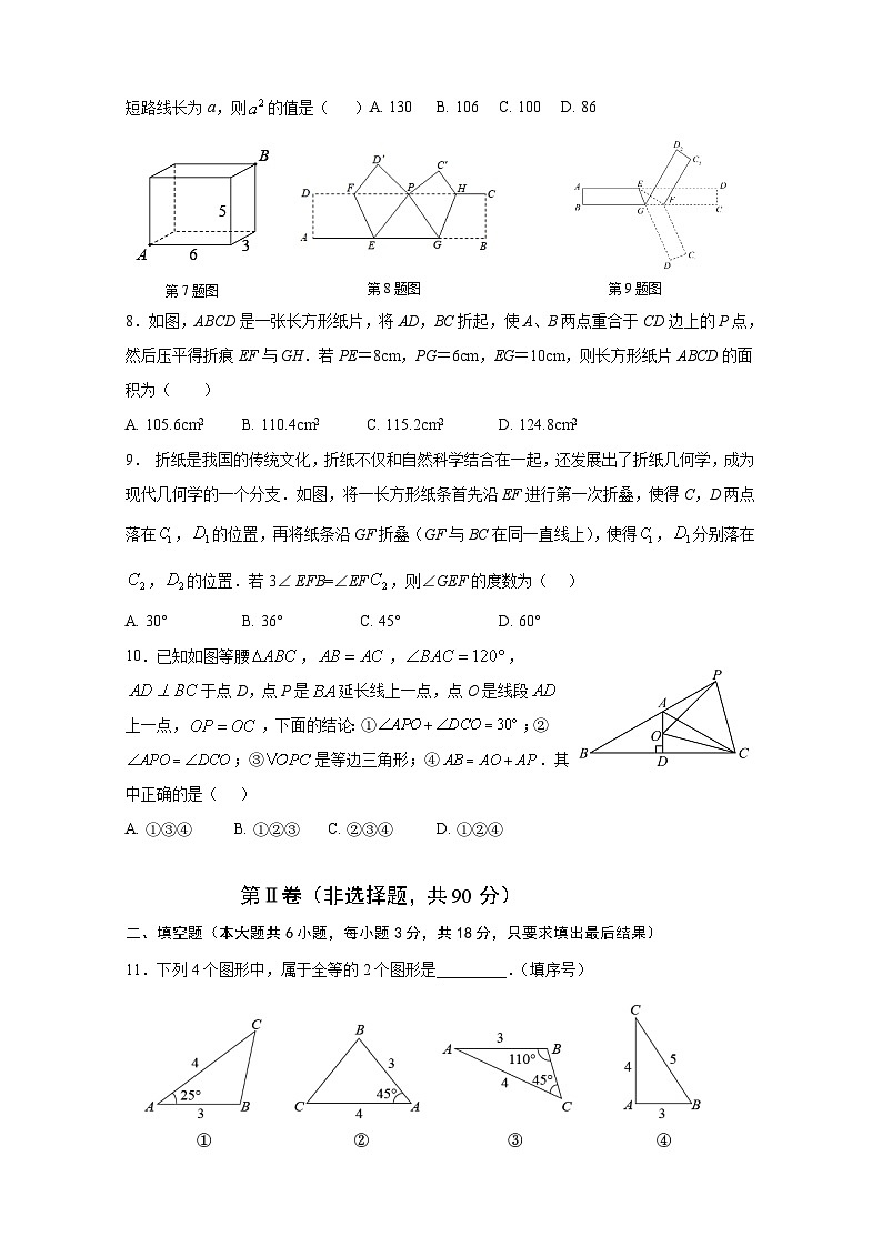山东省威海市文登区第二中学（五四制）2024-2025学年七年级上学期期中考试数学试题第2页