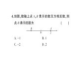 初中数学新人教版七年级上册1.2.3 相反数作业课件（2024秋）