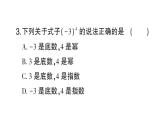 初中数学新北师大版七年级上册2.4第1课时 有理数的乘方作业课件2024秋