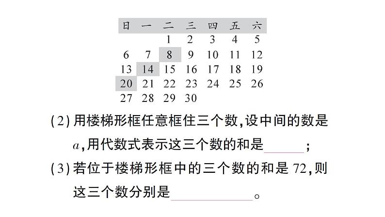 初中数学新北师大版七年级上册3.3 探索与表达规律作业课件2024秋03