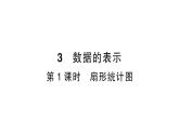 初中数学新北师大版七年级上册6.3第1课时 扇形统计图作业课件2024秋
