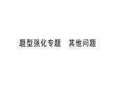 初中数学新北师大版七年级上册第五章 一元一次方程题型强化专题 其他问题作业课件2024秋