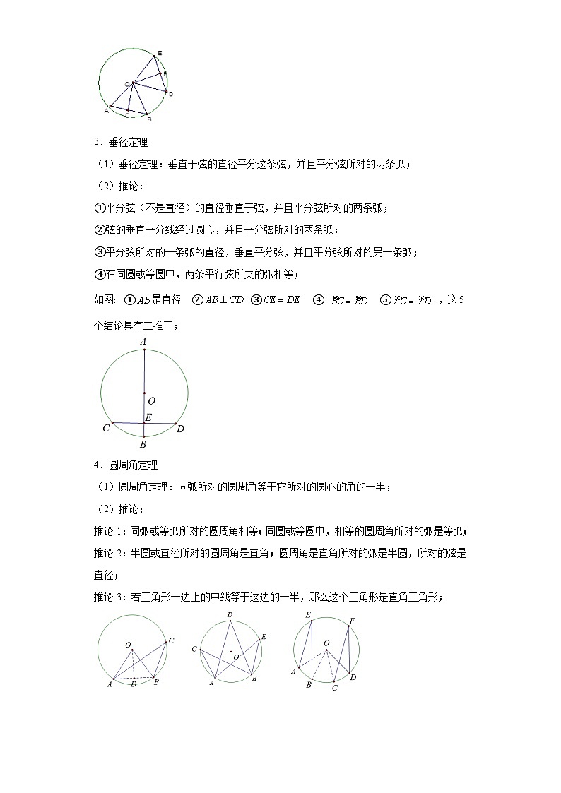模块二 知识全整合专题4 图形的性质 第9讲 圆的有关性质及与圆有关的位置关系（含解析） -最新中考数学二轮专题复习训练第2页