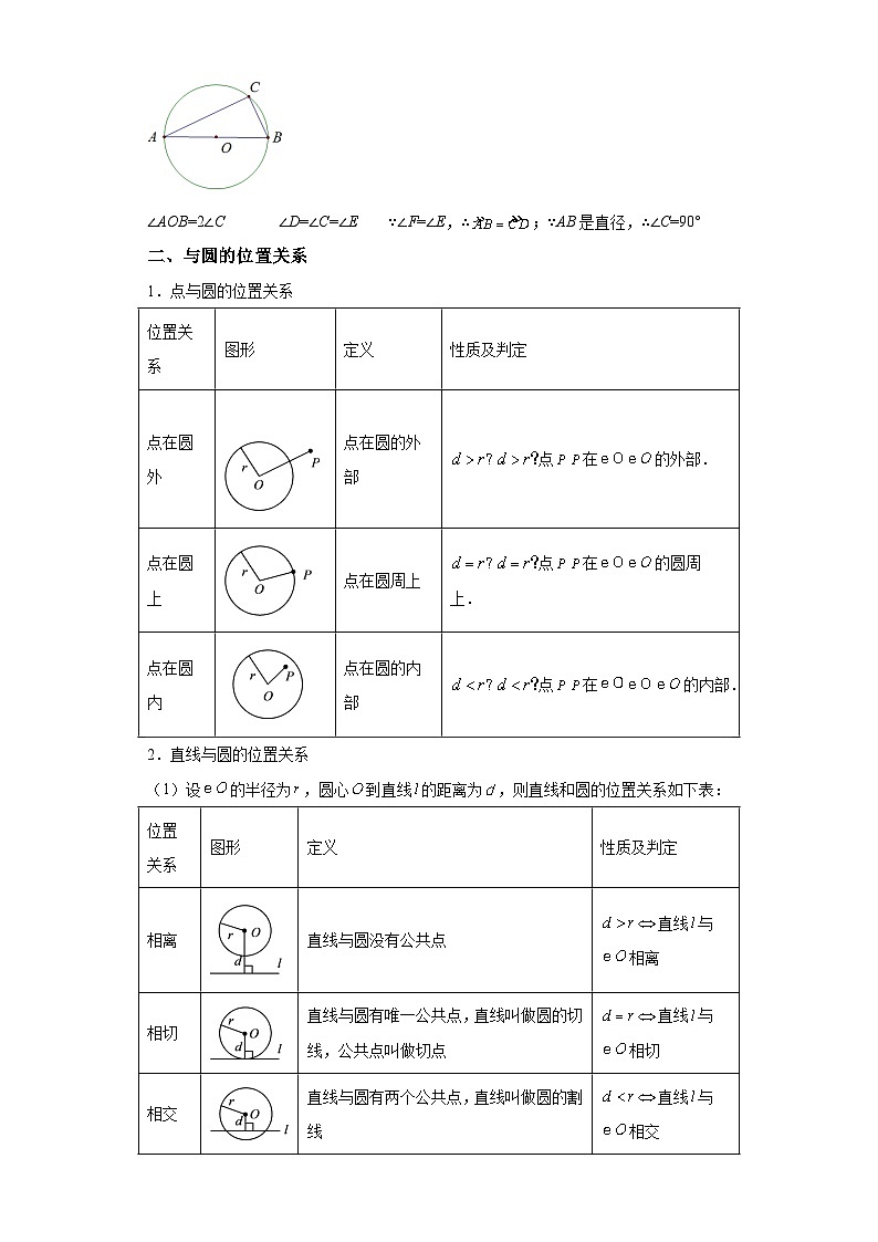 模块二 知识全整合专题4 图形的性质 第9讲 圆的有关性质及与圆有关的位置关系（含解析） -最新中考数学二轮专题复习训练第3页