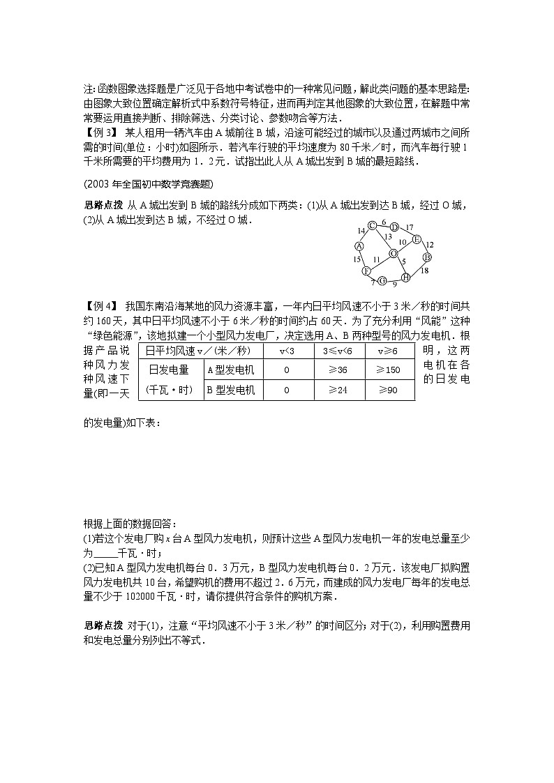 第14讲 图表信息问题-初中数学竞赛辅导讲义及习题解答第2页