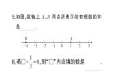 初中數(shù)學(xué)新華東師大版七年級(jí)上冊1.6.1 有理數(shù)的加法法則作業(yè)課件2024秋