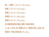 初中数学新北师大版七年级上册2.2第5课时 有理数加减混合运算的实际应用作业课件2024秋季学期