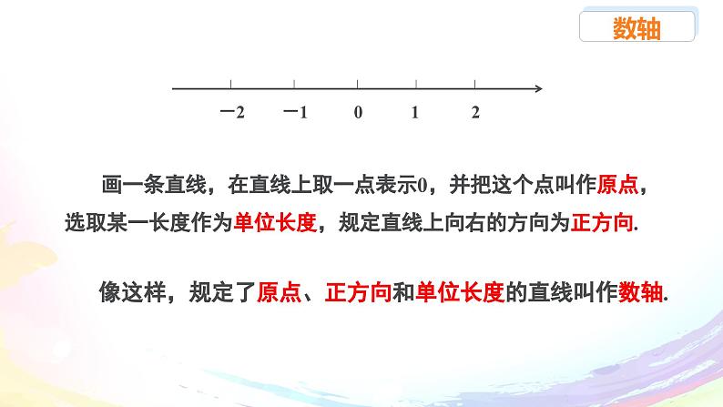 人教2024版七上数学第一章：1.2.2 数轴课件第8页