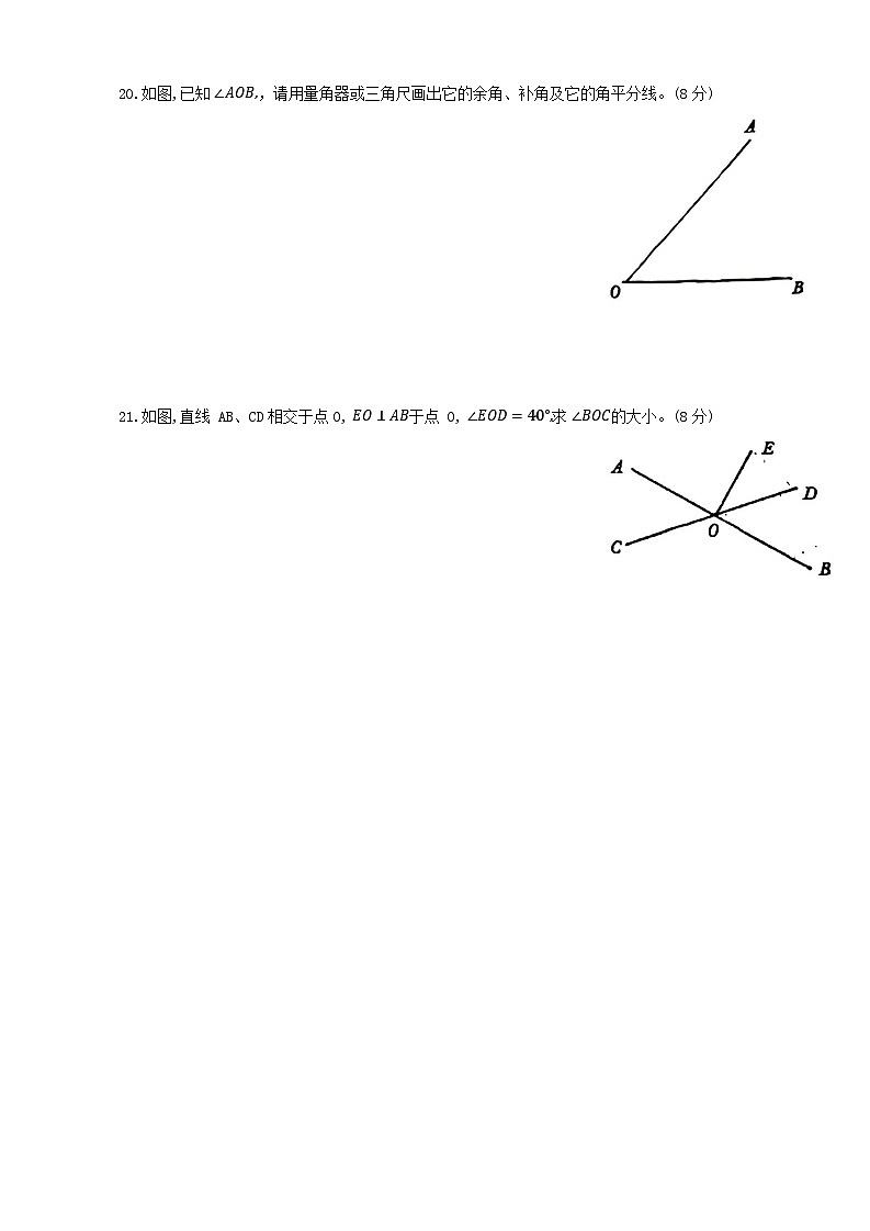 2023-2024学年河南省洛阳市洛宁县七年级（上）期末数学试卷第3页