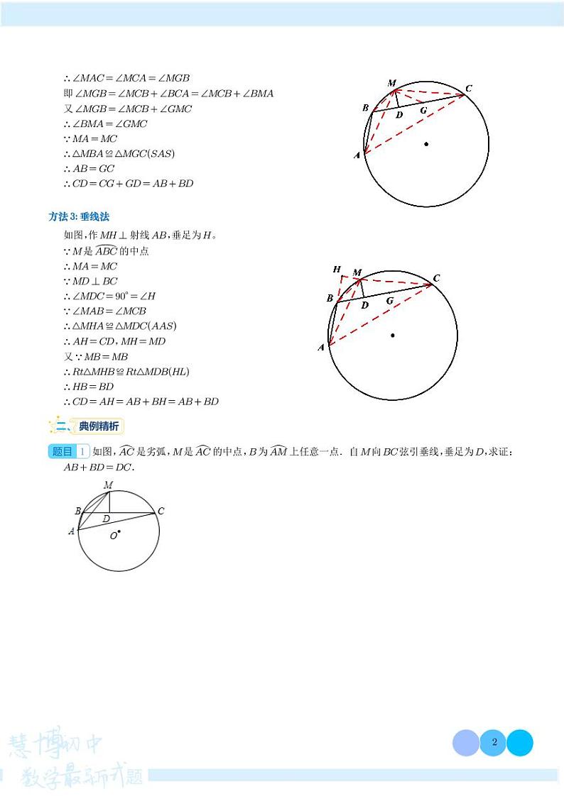 阿基米德折弦定理（学生版）第2页