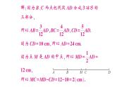 初中数学新华东师大版七年级上册期末专练四 与线段、角有关的计算作业课件2024秋