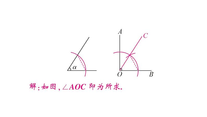 初中数学新华东师大版七年级上册3.6.3 余角和补角作业课件2024秋第7页