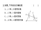 初中數(shù)學(xué)新華東師大版七年級(jí)上冊(cè)第4章 相交線和平行線考點(diǎn)整合與提升作業(yè)課件2024秋