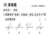 初中数学新华东师大版七年级上册4.1.1 对顶角作业课件2024秋